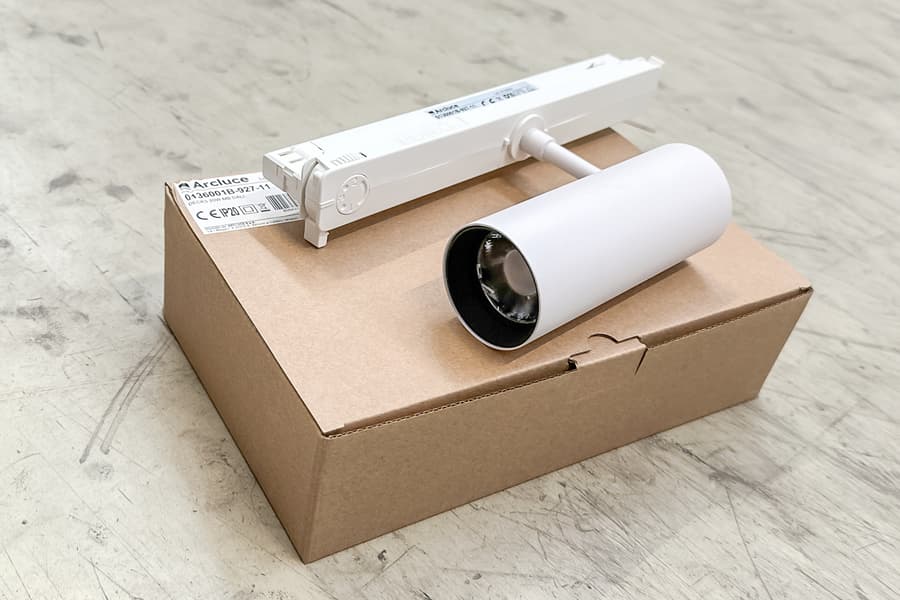 LED Leuchte Arcluce für Schienensystem DECK3 20W MB DALI - 927- ws
